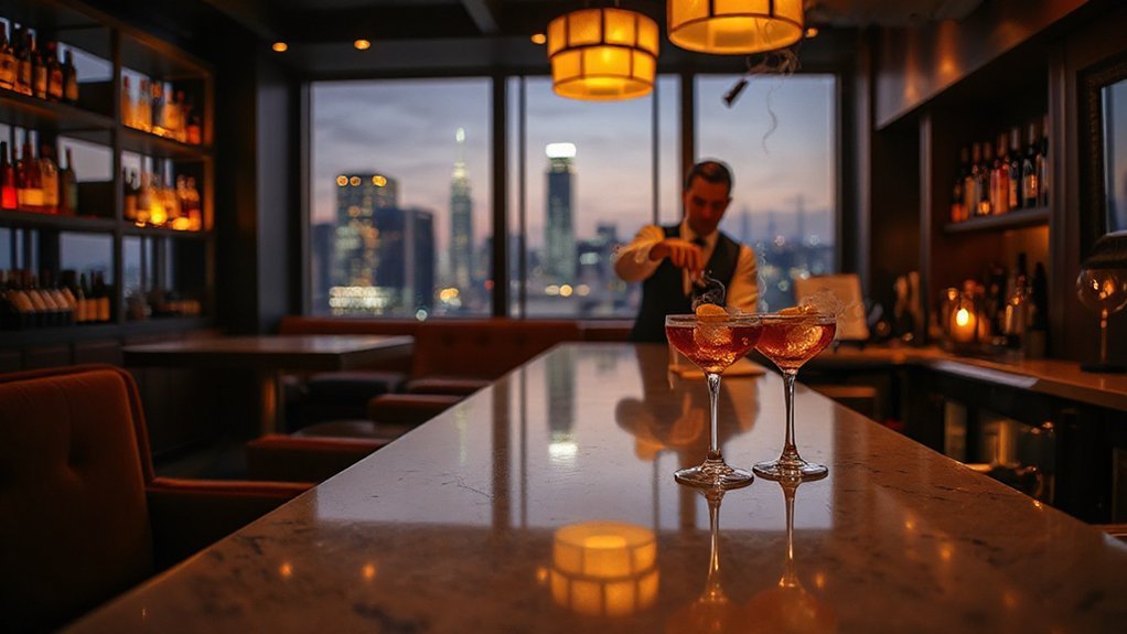 secretive upscale cocktail experience