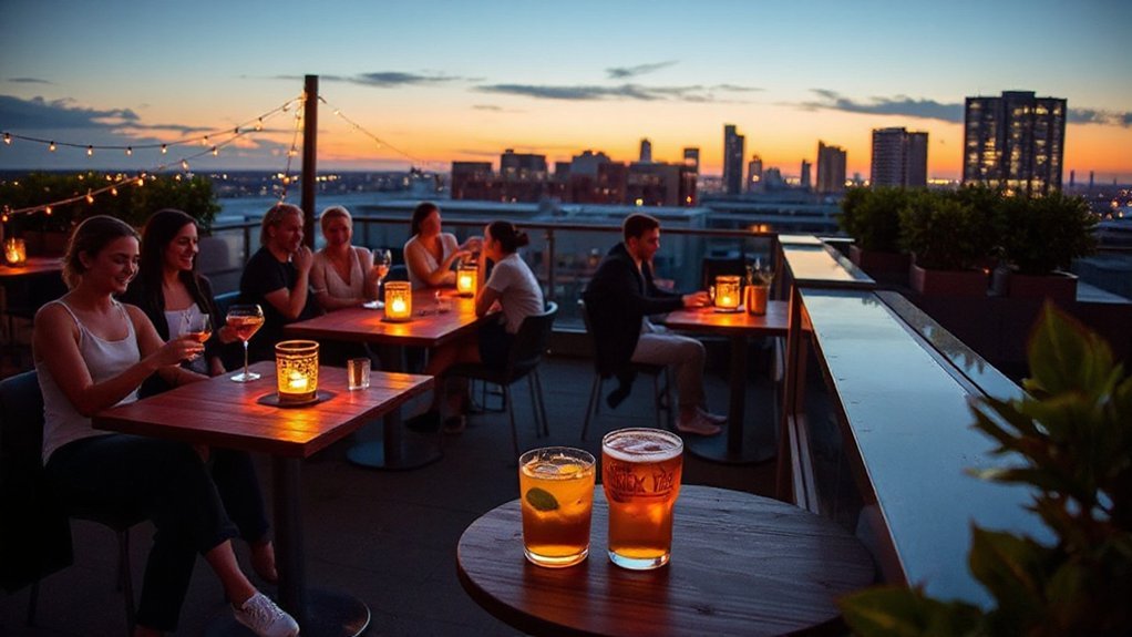 skyline rooftop happy hour