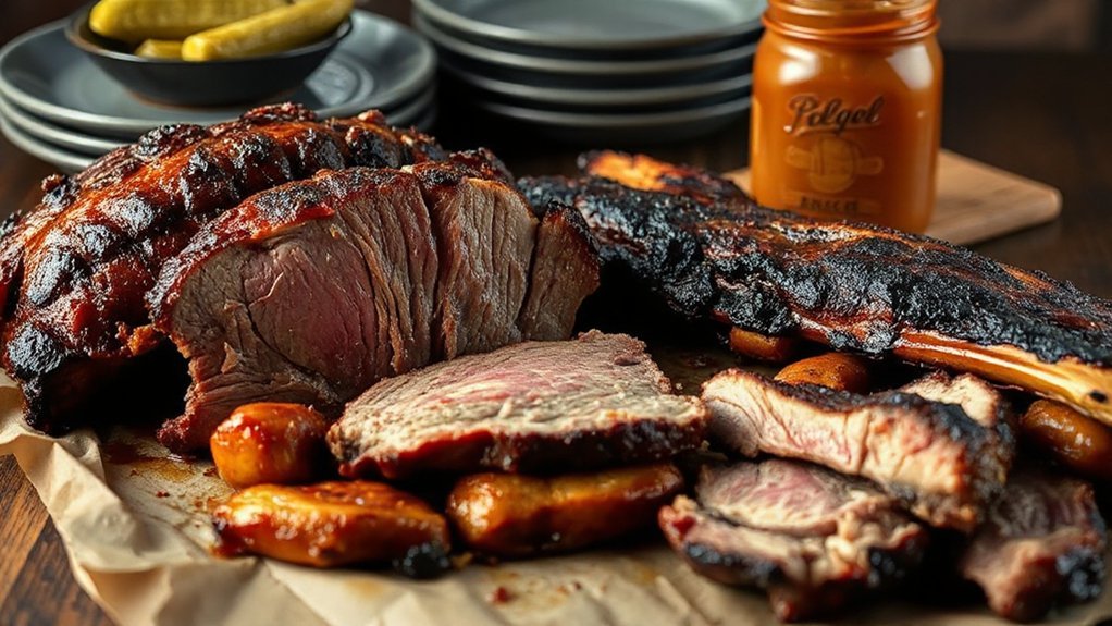 smoky meats savory sides