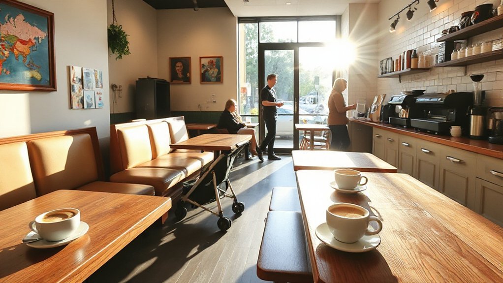 stroller friendly caf experiences