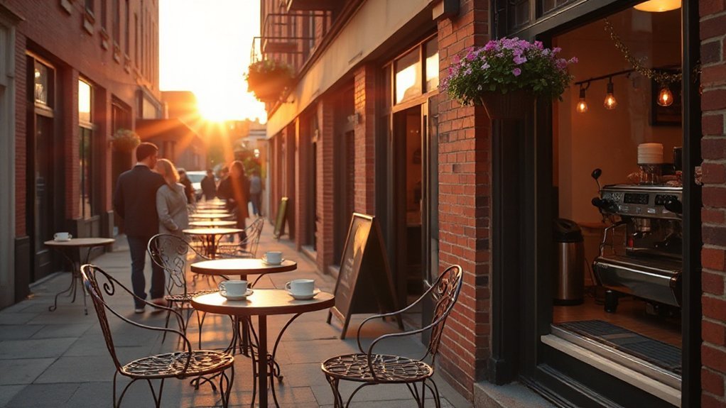 stylish coffeehouse atmosphere awaits