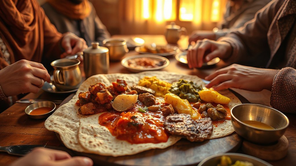 vibrant ethiopian dining experience