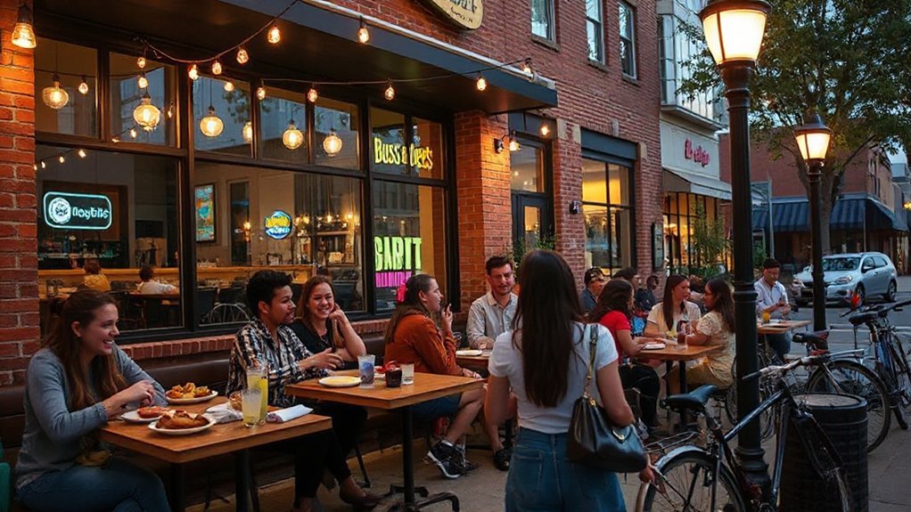 warm ambiance diverse menu