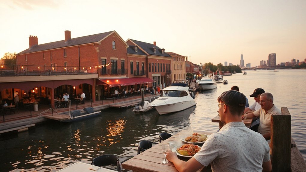 waterfront dining seafood experience