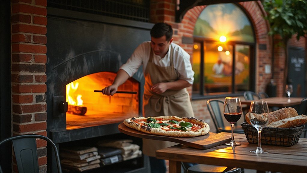 wood fired pizza delights await